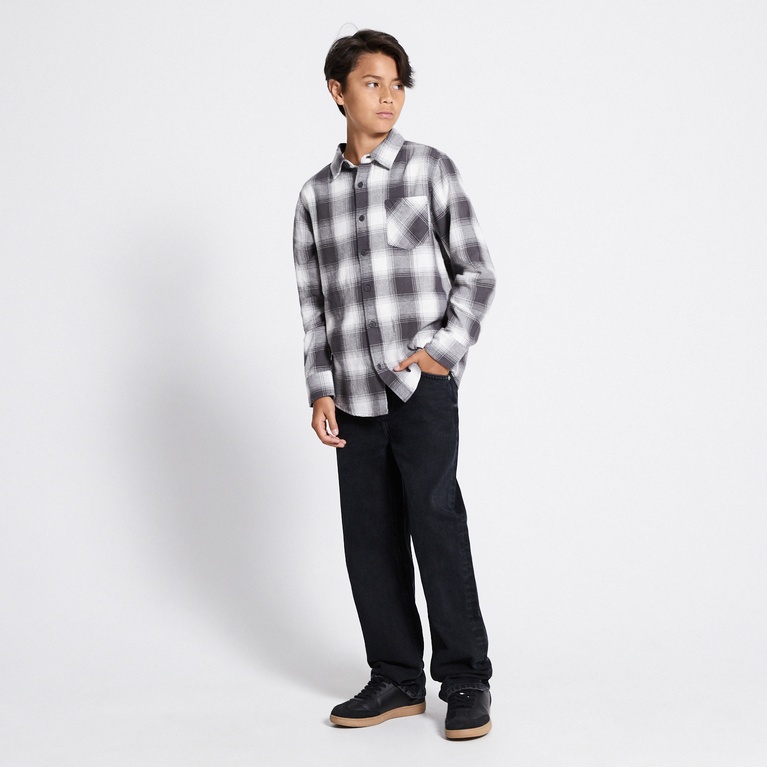 Flannel shirt "Tor star" Grey